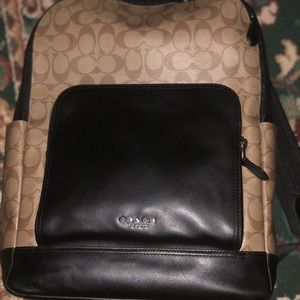 Coach book bag.